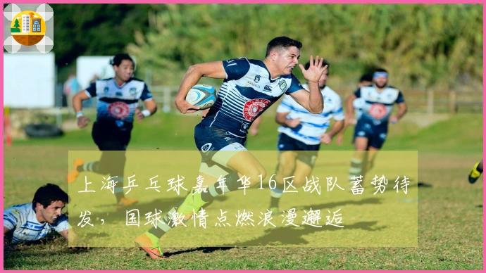 上海乒乓球嘉年华16区战队蓄势待发，国球激情点燃浪漫邂逅